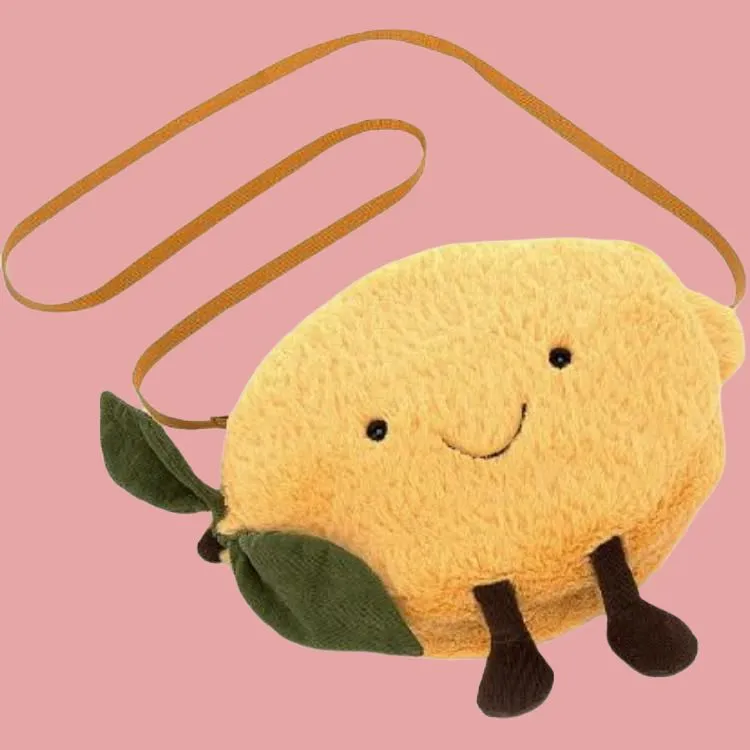 JELLYCAT Fun Food Collection Fruit Interesting Dolls Plush Doll 20cm High-4
