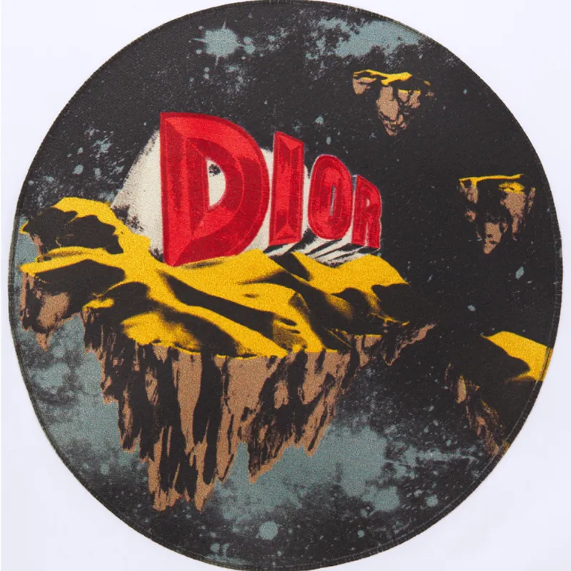 DIOR Homme Graphic Print Long Sleeved Shirt-3
