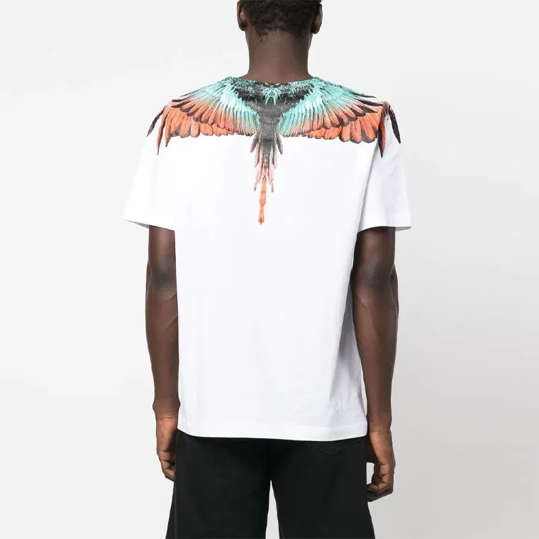Marcelo Burlon Wings Printed Crewneck T Shirt-2