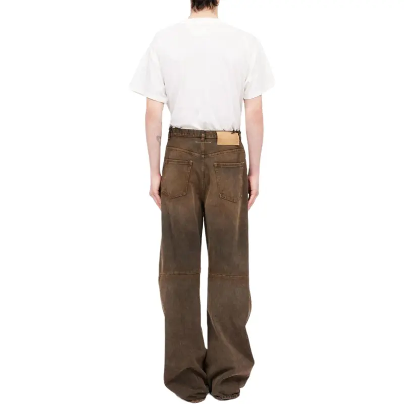 MM6 Maison Margiela Acid wash Mid rise Jeans-3