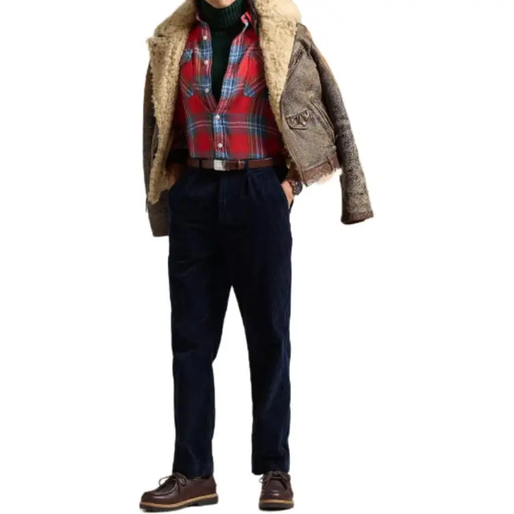 Polo Ralph Lauren Classic Fit Pleated Corduroy Pants-1