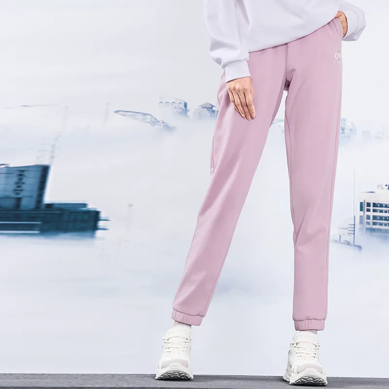 PEAK Sports Pants Women's Grid Toothpaste-4
