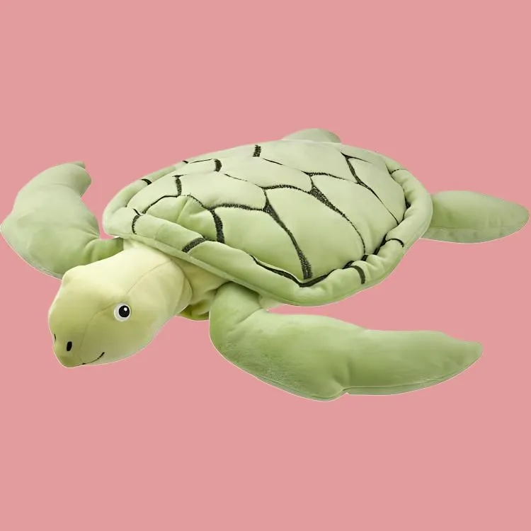 IKEA BLAVINGAD Brovanger Turtle Dolls Plush Doll Middle High 44cm Length-5