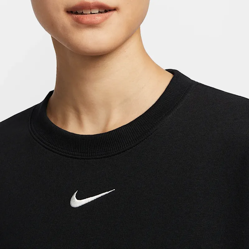 Nike Sportswear Phoenix Fleece FW24 Sweatshirt Women's Black/Canvas White-5