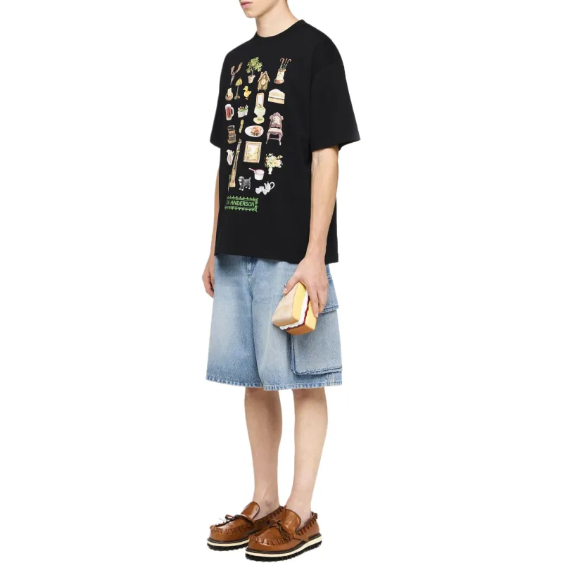 JW Anderson Diorama Printed T shirt-3