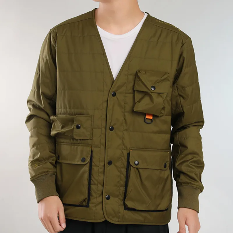 Converse Parka Coats Men Green-2
