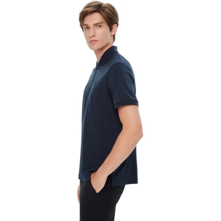 AIGLE Polo Shirt Men's Imperial Dark Blue-5
