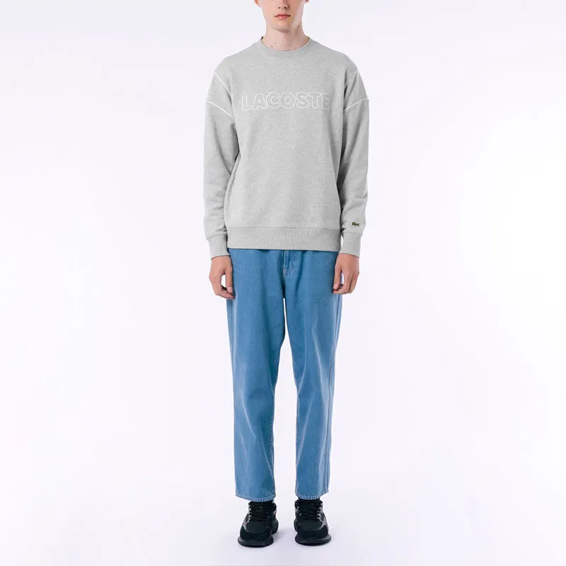 LACOSTE Sweatshirts Men Gray-3