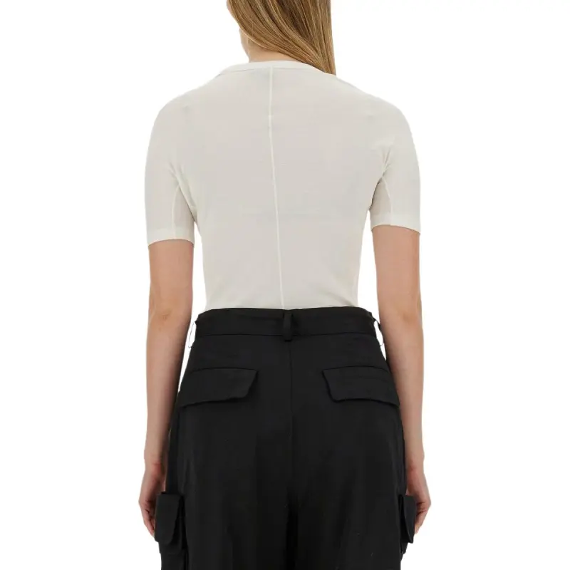 Y 3 T Shirts Women's White-2