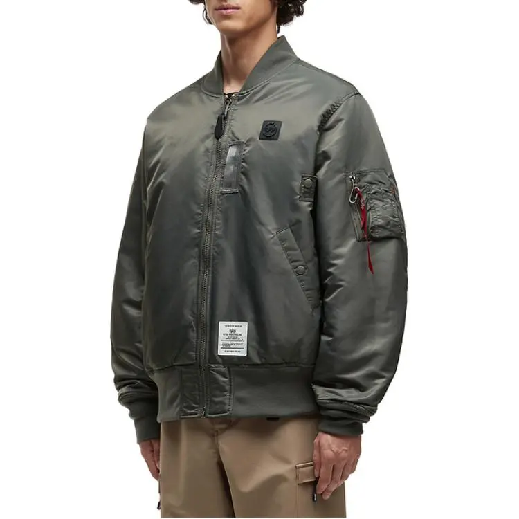 Alpha Industries Jacket Men's Gray-5