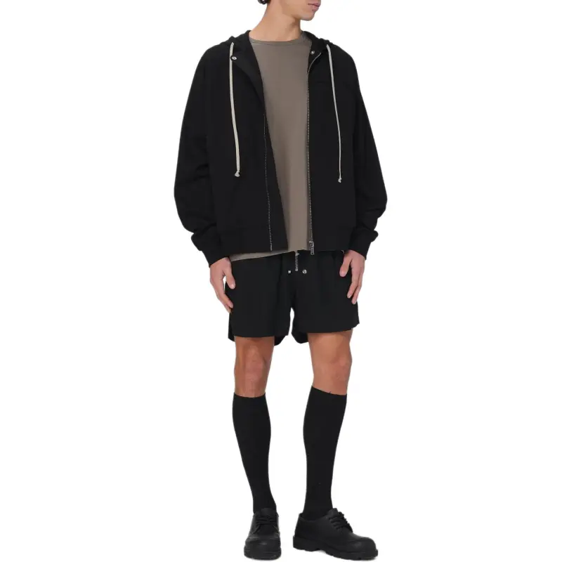 RICK OWENS Windbreaker Loose Fit Hoodie-2