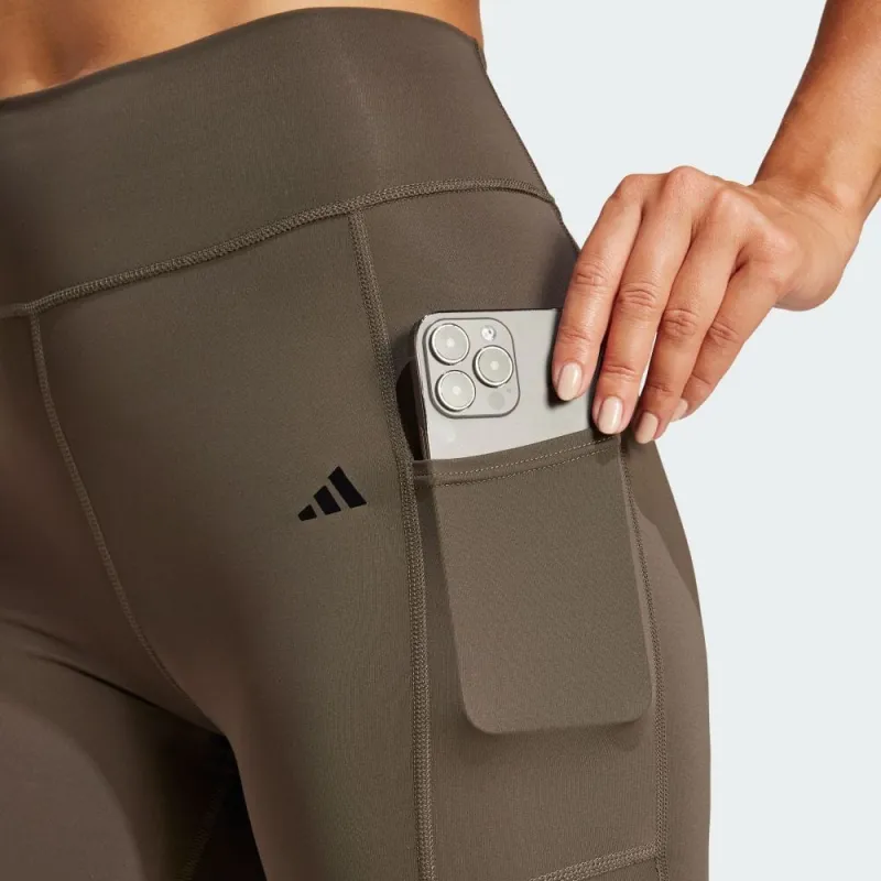 Adidas Leggings Women's Dark Olive-3
