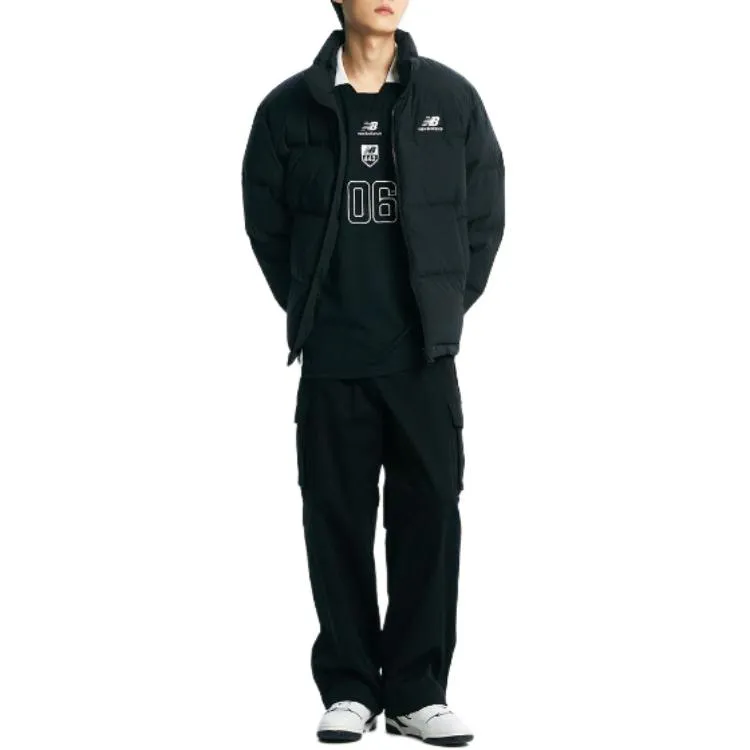 New Balance Down Jacket Unisex Black-3