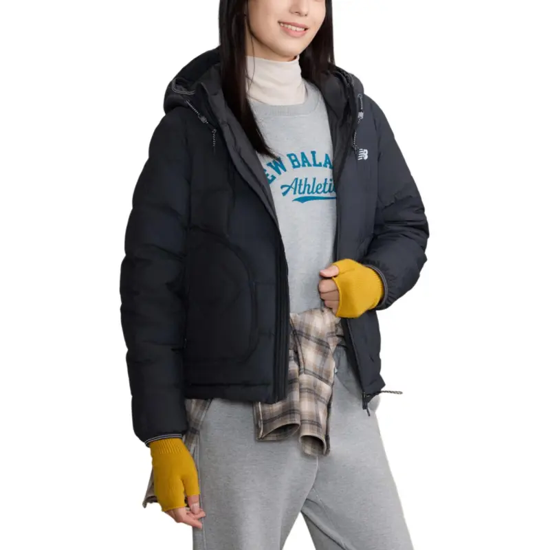 New Balance HyperSports Down Jacket Women's Dark Gray-2