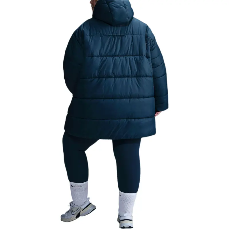 Nike SportswearTherma-FIT Classic Puffer Parka Coats Women's Armory Marine Blue/White-1