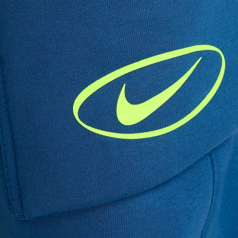 Nike Sportswear Knitted Sports Pants Men's Courtyard Blue-5