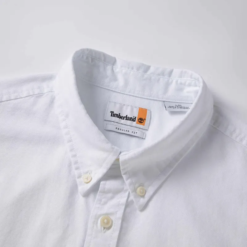 Timberland SS25 Shirt Men's A94 White-2