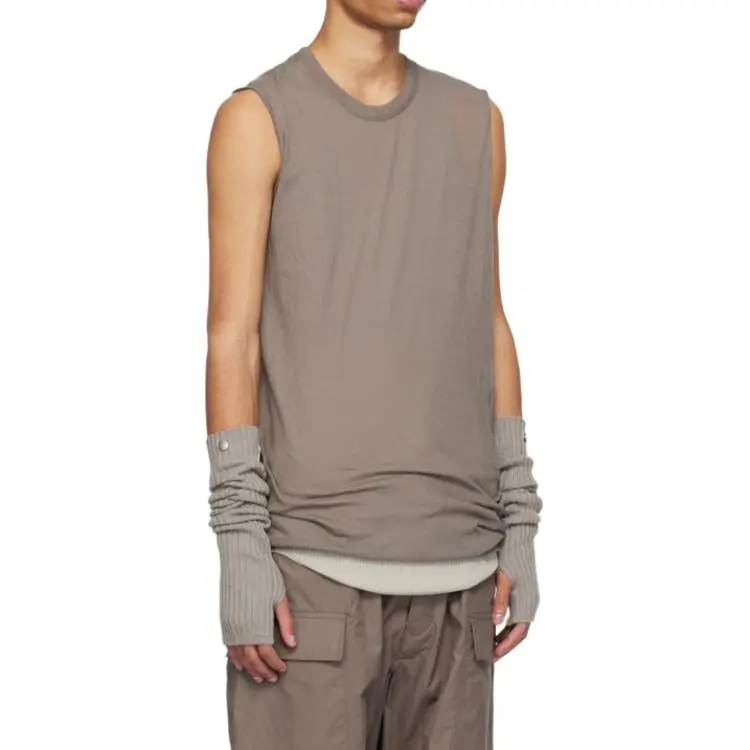 RICK OWENS Organic Cotton Tank Top-3