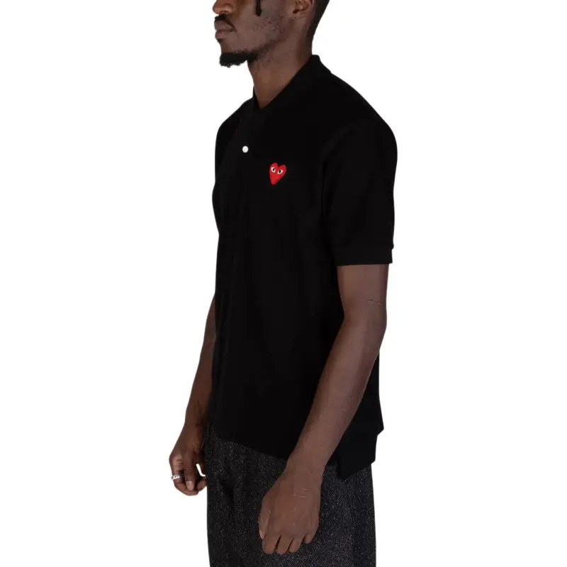 CDG Play Polo Shirt Men's Black-3