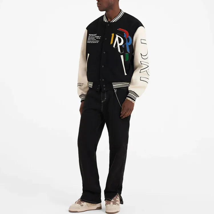 REPRESENT Baseball Jerseys Men Black-2