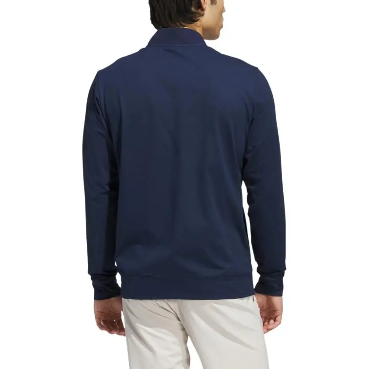 Adidas Free Shipping With AdiClub Ultimate365 Tour Quarter Zip Pullover-4