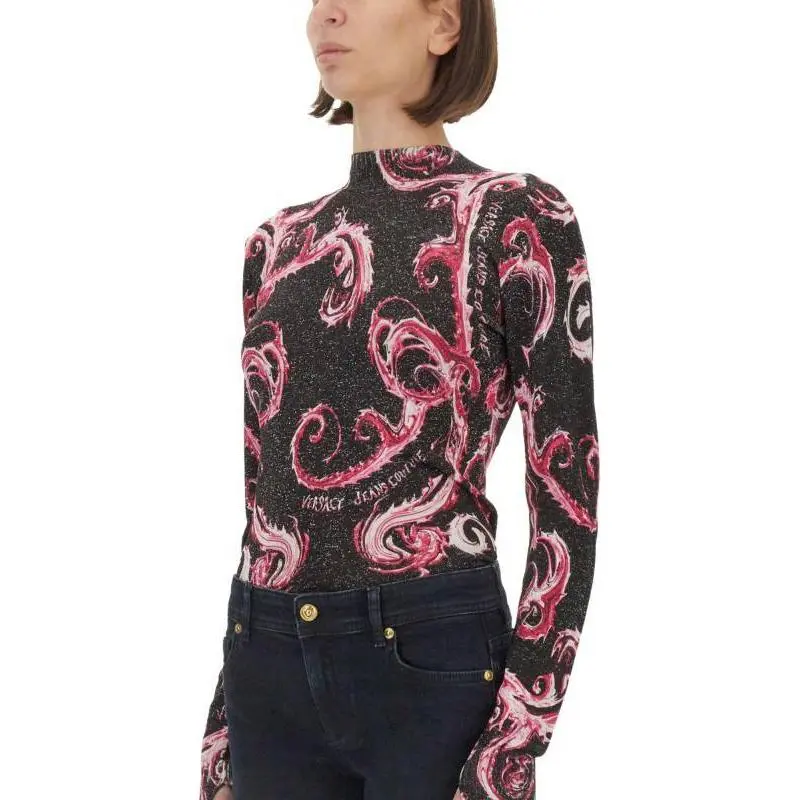 VERSACE JEANS COUTURE Lurex Sweater-2