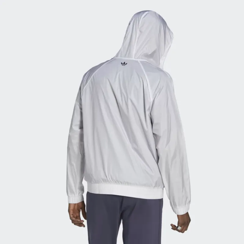 Adidas Originals Trench Coat Men's White-5