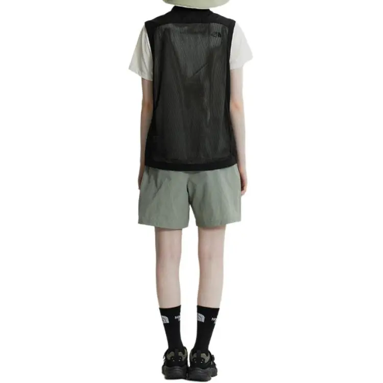 THE NORTH FACE Casual Shorts Unisex Olive Green-4