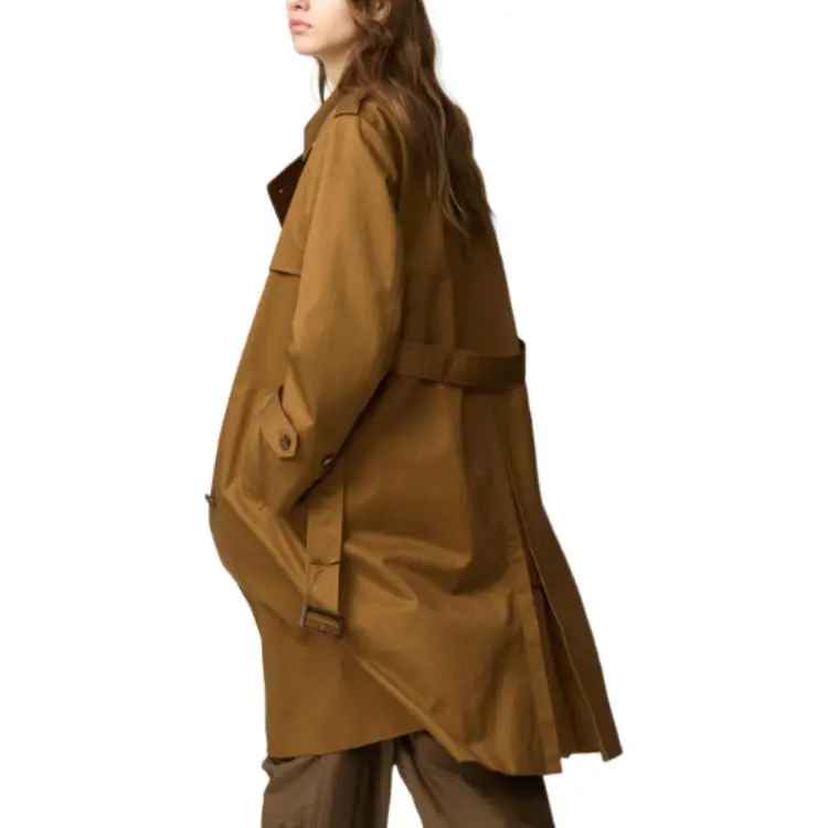 UNIQLO x Clare Waight Keller C Collection SS25 Coat Women's Coffee-3