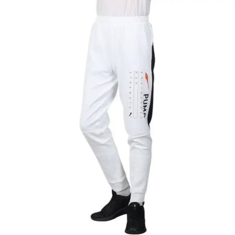 PUMA Casual Pants Men White-2