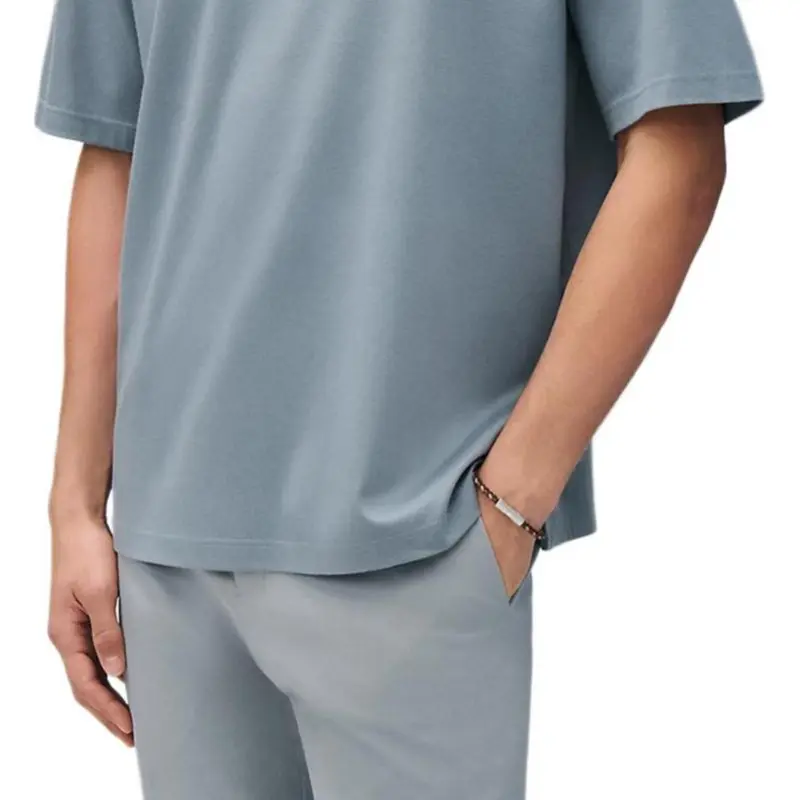 HERMES SS25 T Shirt Men's Eucalyptus Green-3