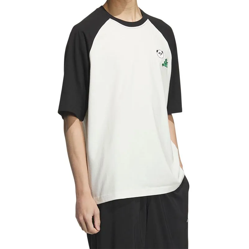 Adidas SS25 T Shirt Men's Black/White-2