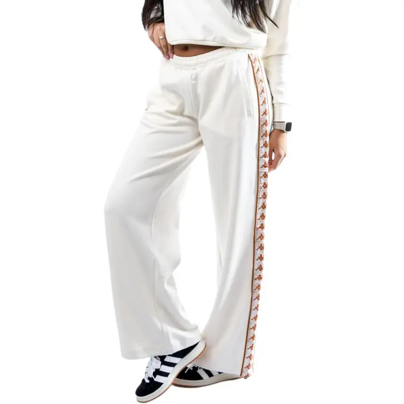 Kappa Knitted Sports Pants Women's White-3