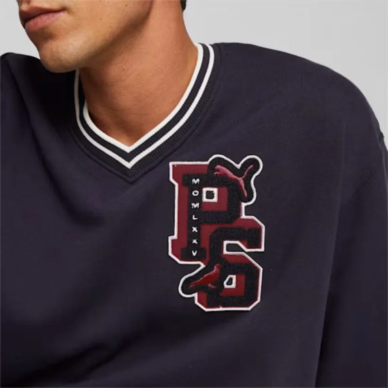 PUMA X STAPLE Co brand Sweatshirts Men Marine Blue-2