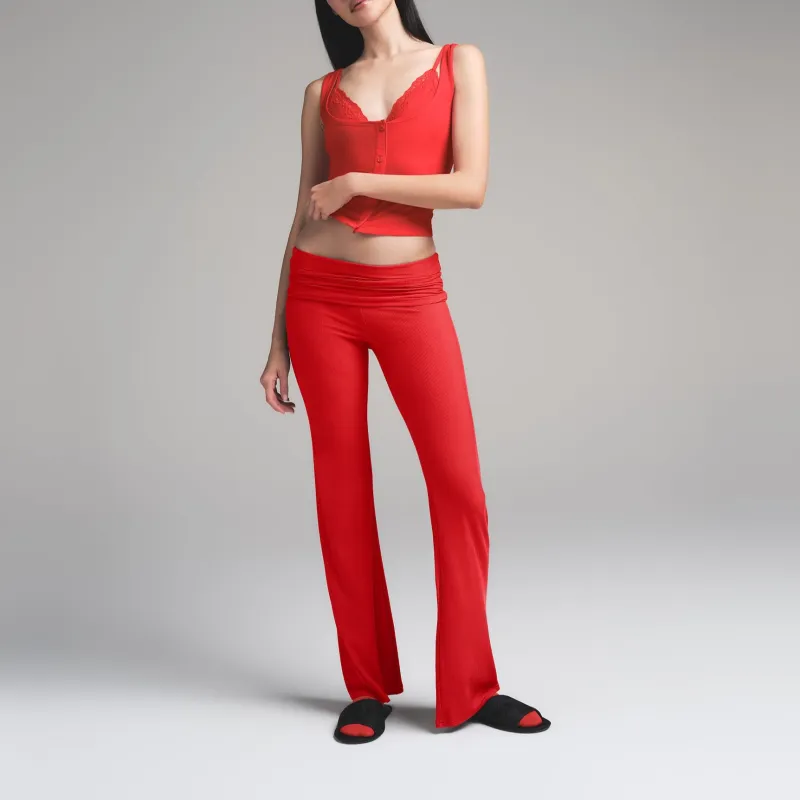 SKIMS Valentine's Day Collection SS25 Tank Tops Women's CHERRY/Cherry Red-2