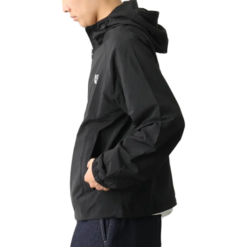 Maison Kitsune Logo patch Zip up Jacket-4