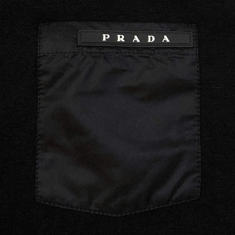 PRADA T Shirts Men Black-2