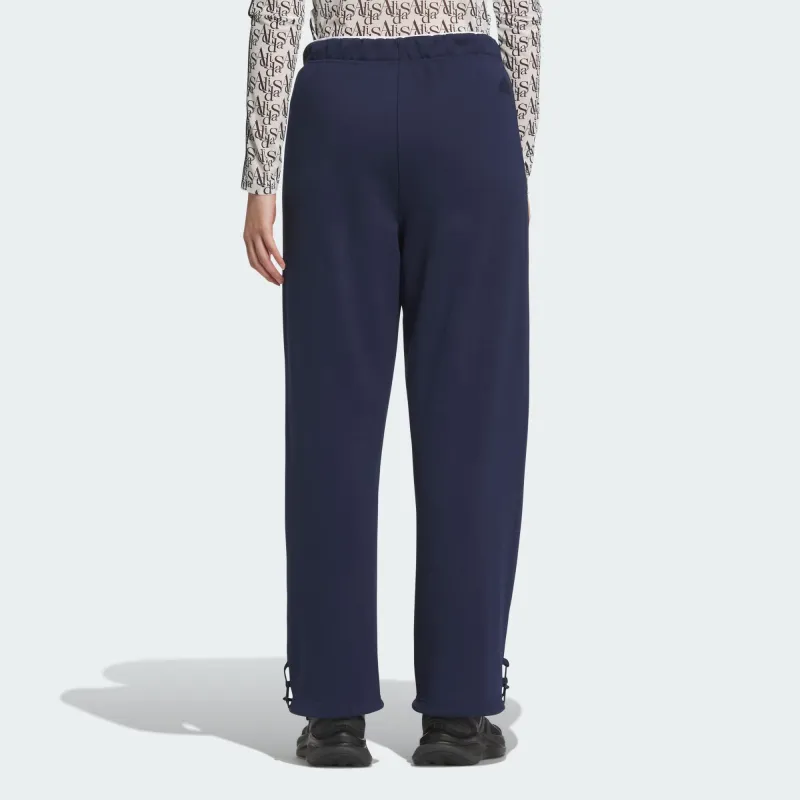 Adidas W Verbiage Pt1 Knitted Sports Pants Women's College Navy-3
