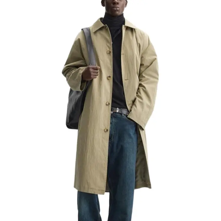 ZARA Valentine's Day Collection Trench Coats Men Sand-4