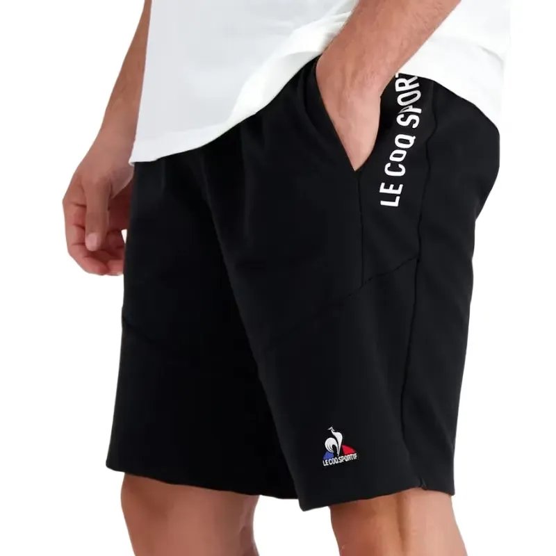 Le Coq Sportif Casual Shorts Men's Black-3