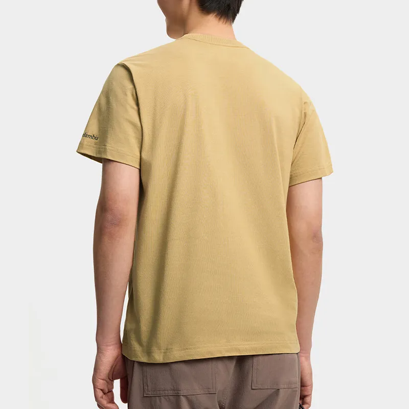 Columbia City Outdoor Collection T Shirt Men's Yellow-2