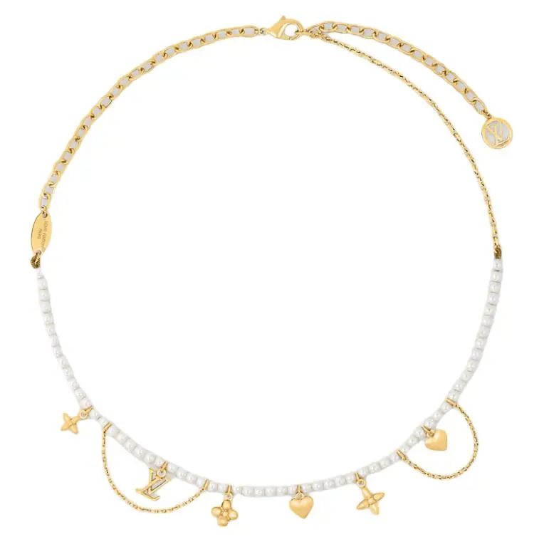 LOUIS VUITTON Blooming Pearls Necklace-1