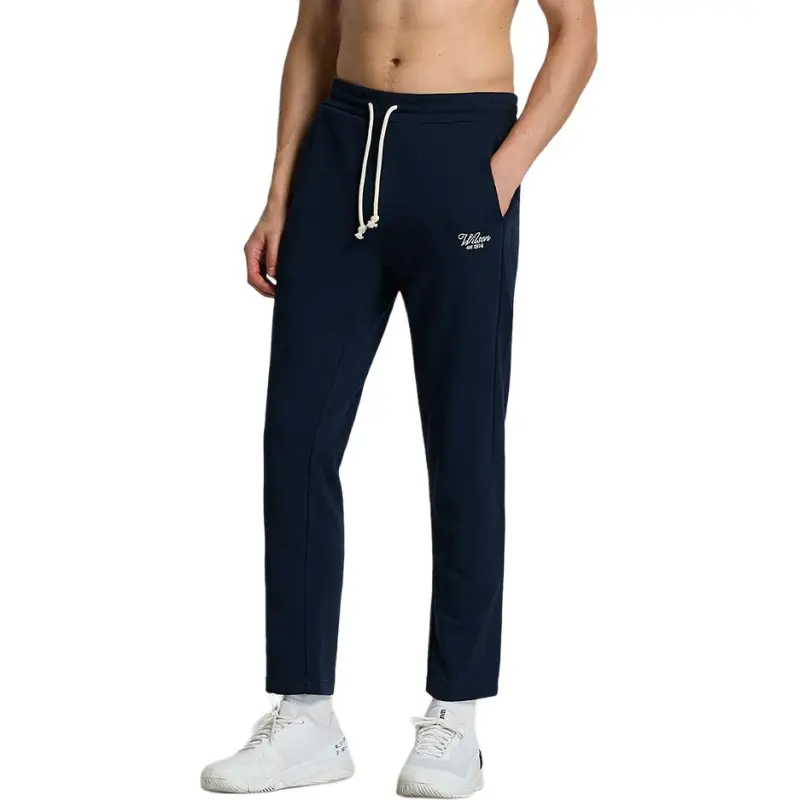 Wilson KNIT PANT Knitted Sweatpants Men's Marine Blue-3