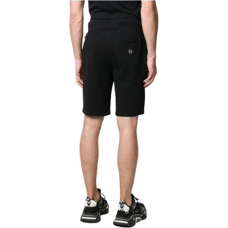 PHILIPP PLEIN Casual Shorts Men Black-2