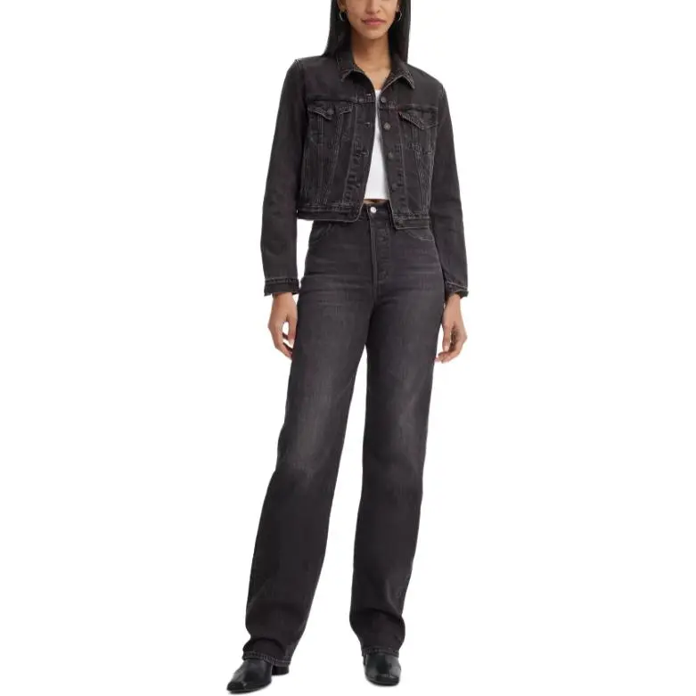 Levis Jeans Women's Black-4