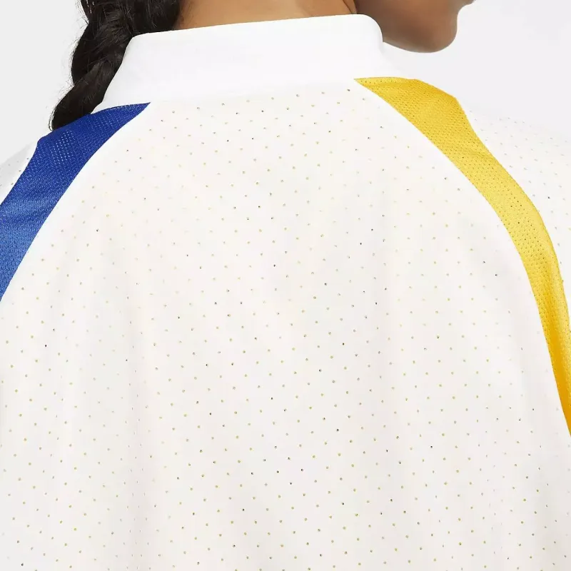 Nike Jackets Women's White/White/University Gold/University Red-3