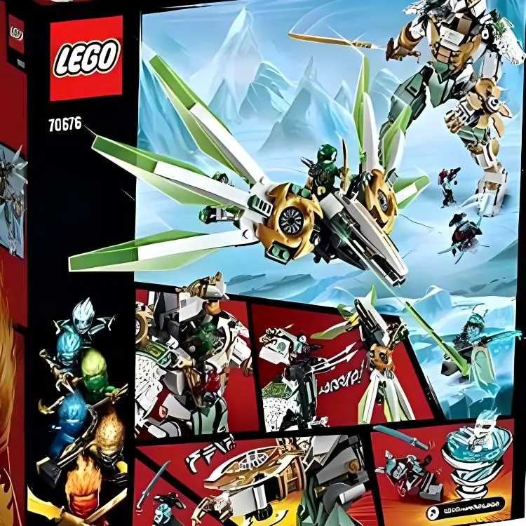 LEGO Phantom Ninja Collection Lloyd's Titan Mecha Building Blocks 601 1000 70676-2