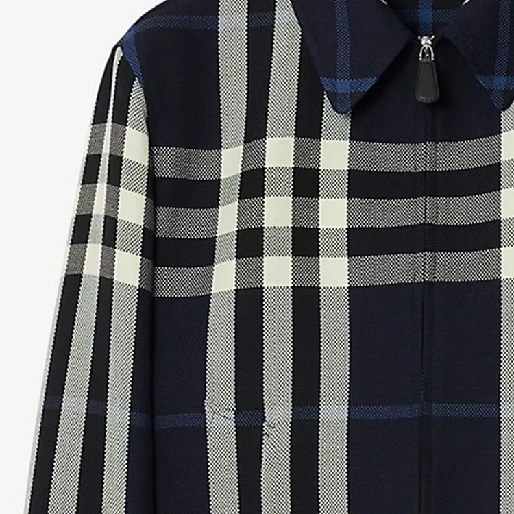 Burberry Check print Wool blend Jacket-1