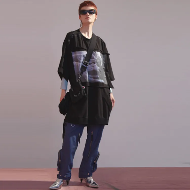 Umamiism Cargo Pants Unisex Blue-2