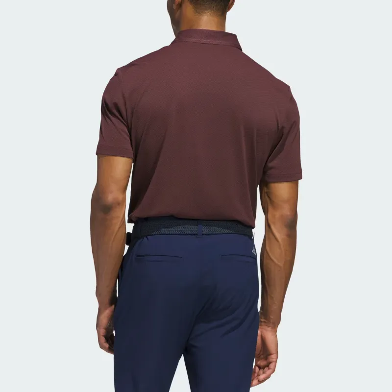 Adidas Free Shipping With AdiClub Ultimate365 Tour Texture Polo Shirt-3
